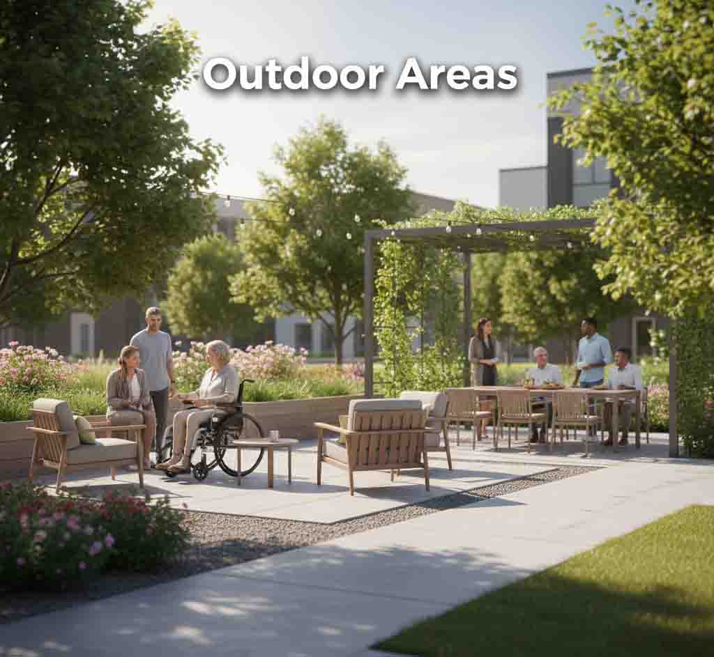 Outdoor Areas and Gardens